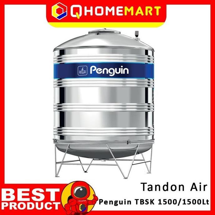 Tangki Air Tandon Toren Stainless Penguin Tbsk2000 Tbsk 2000 Liter