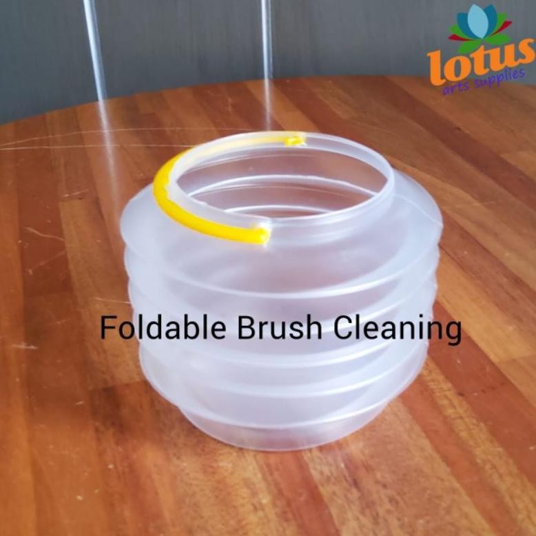 

Foldable Brush Cleaning Holder / Tempat Cuci Kuas Lipat Nugi