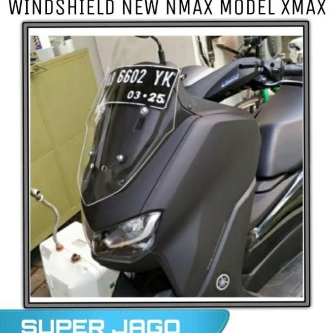 XY Visor Windshield New Nmax 2020 2 2022 Model Xmax Tinggi Bening