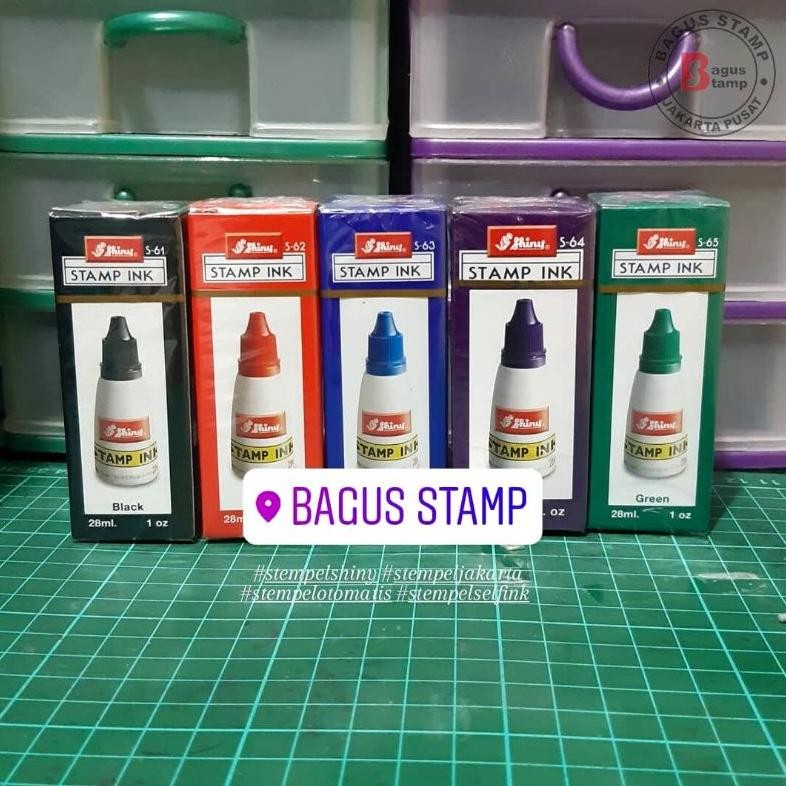 

Tinta Stempel Self Ink / Otomatis Shiny Nugi