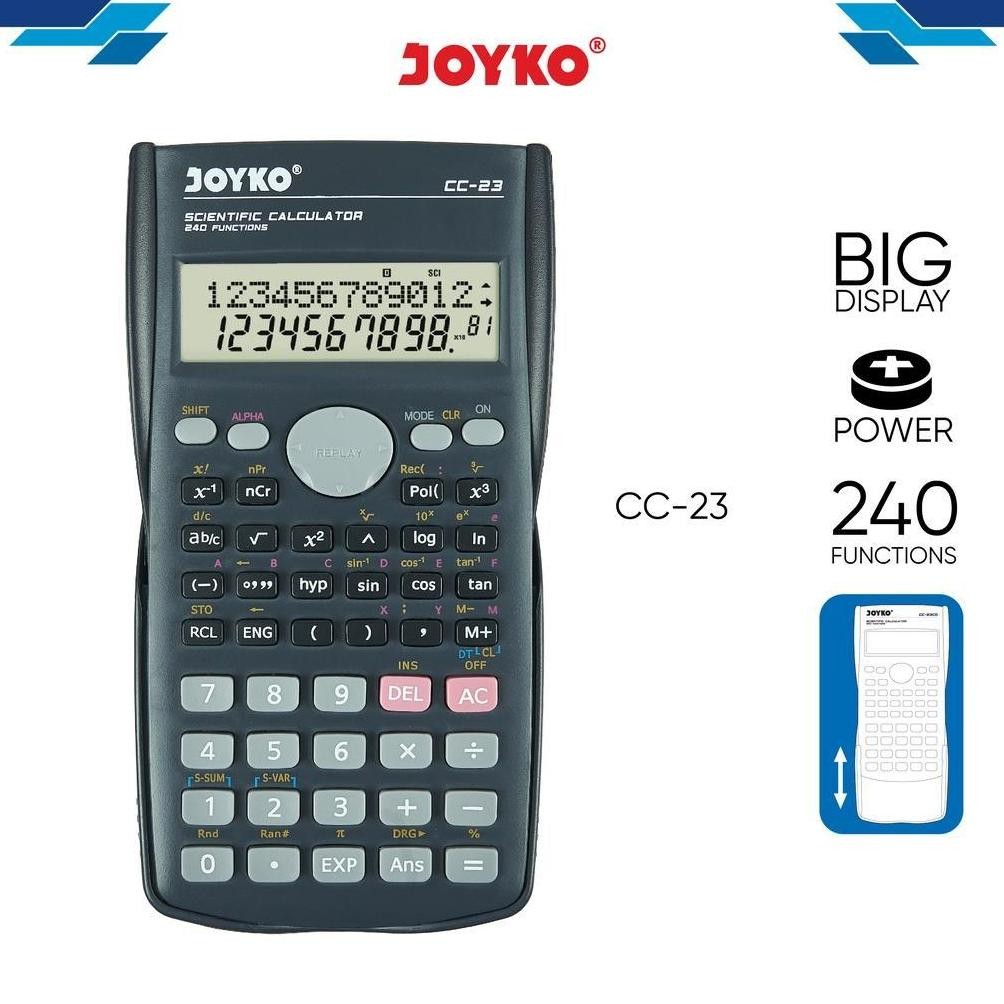 

Kalkulator Scientific Joyko CC-23 Nugi