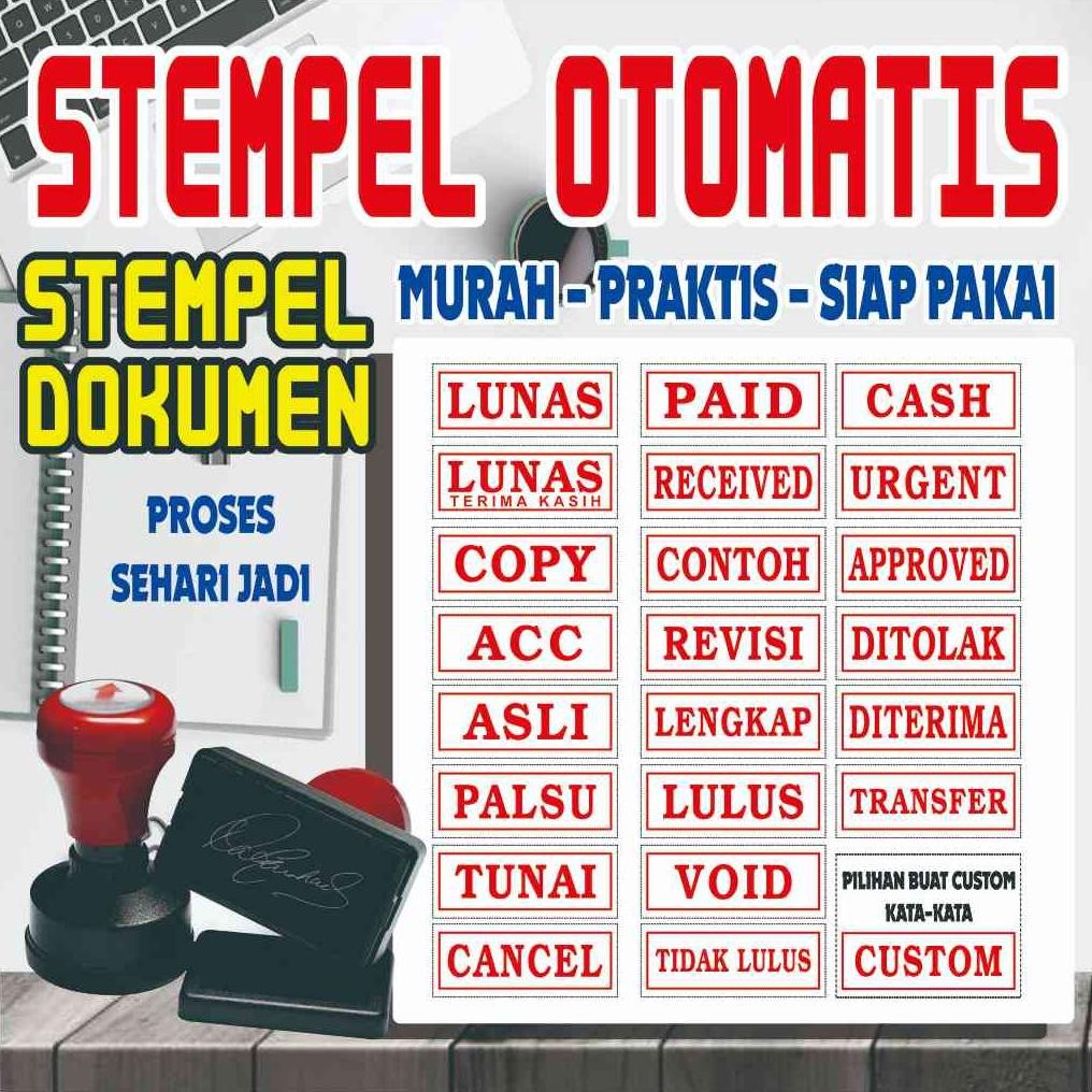 

Stempel Otomatis Lunas / Paid / Received Stempel Custom Nugi
