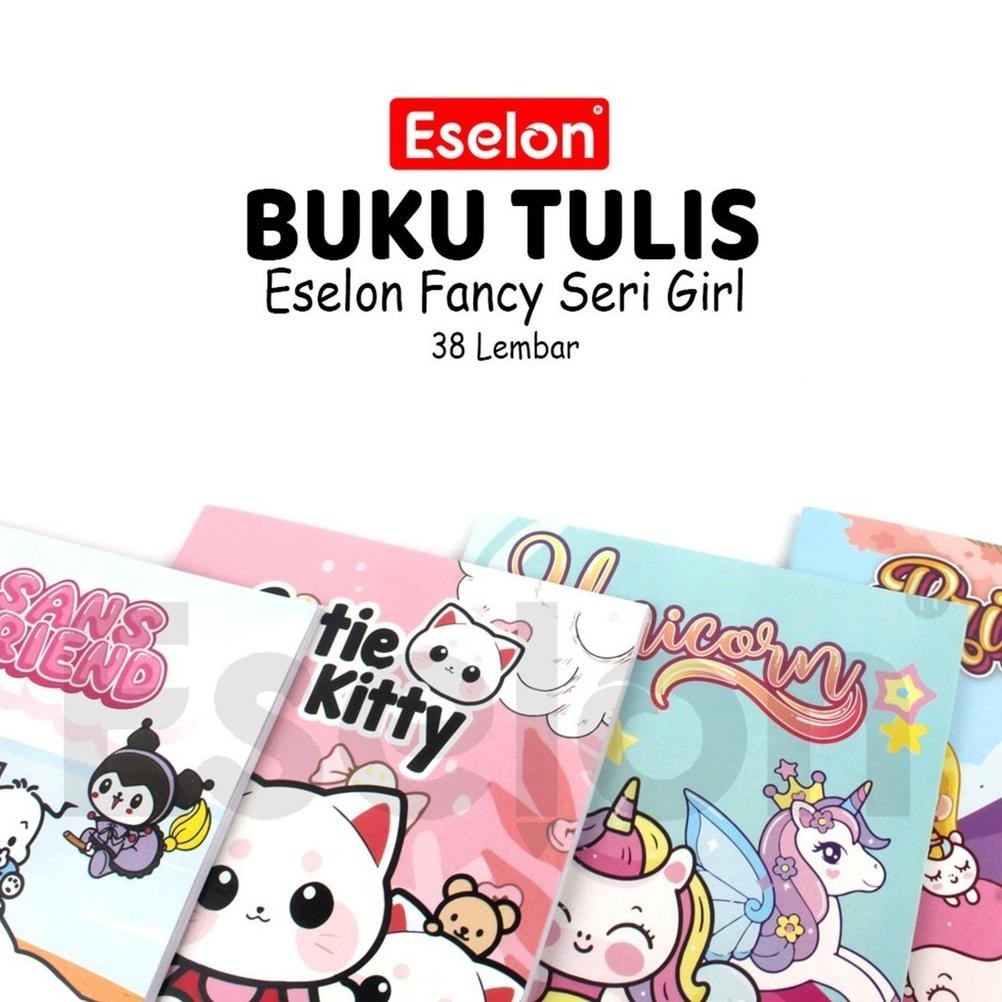 

[ES.JKT] 10pcs Buku Tulis Garis Eselon 38lembar /1 Pak Buku Tulis Eselon Nugi
