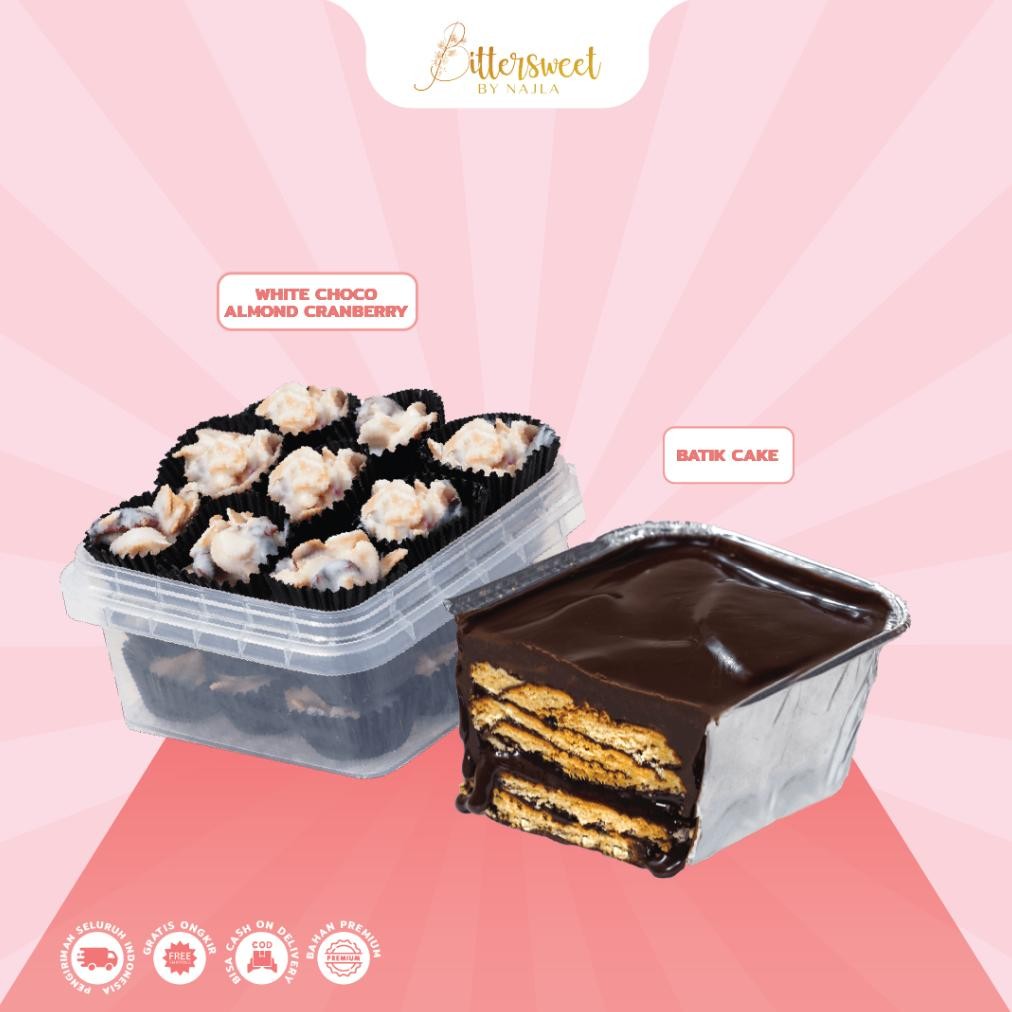 

NO_MORE White Choco Almond Cranberry + Batik Cake [ Best Price ]