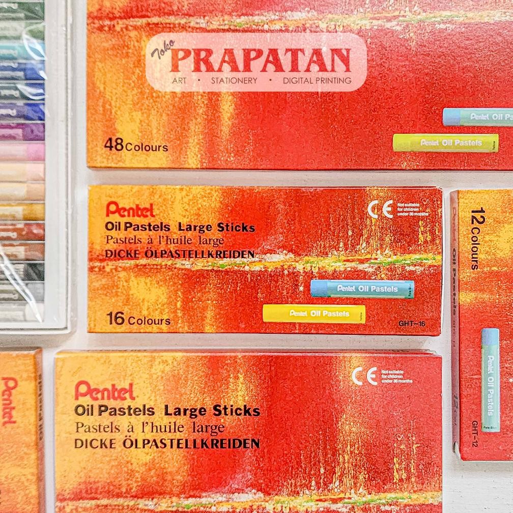 

Pentel Large Stick Oil Pastel | Crayon Minyak Nugi