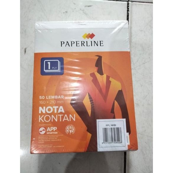 

Nota Kontan Besar 1 Ply Paperline Isi 10 Buku Nugi