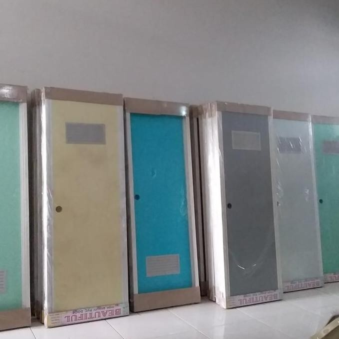 Pintu Kamar Mandi Pvc Polos