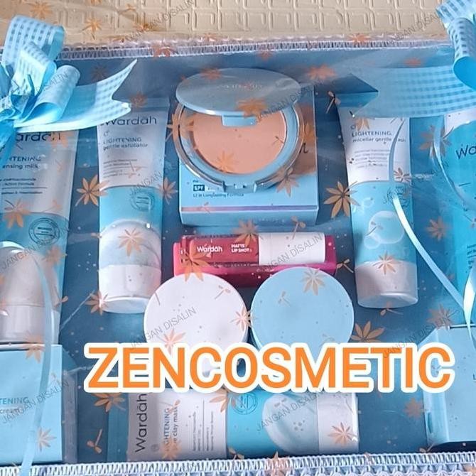 Wardah Paket Seserahan Lengkap/ Wardah Hantaran Nikah/ Parsel Kosmetik