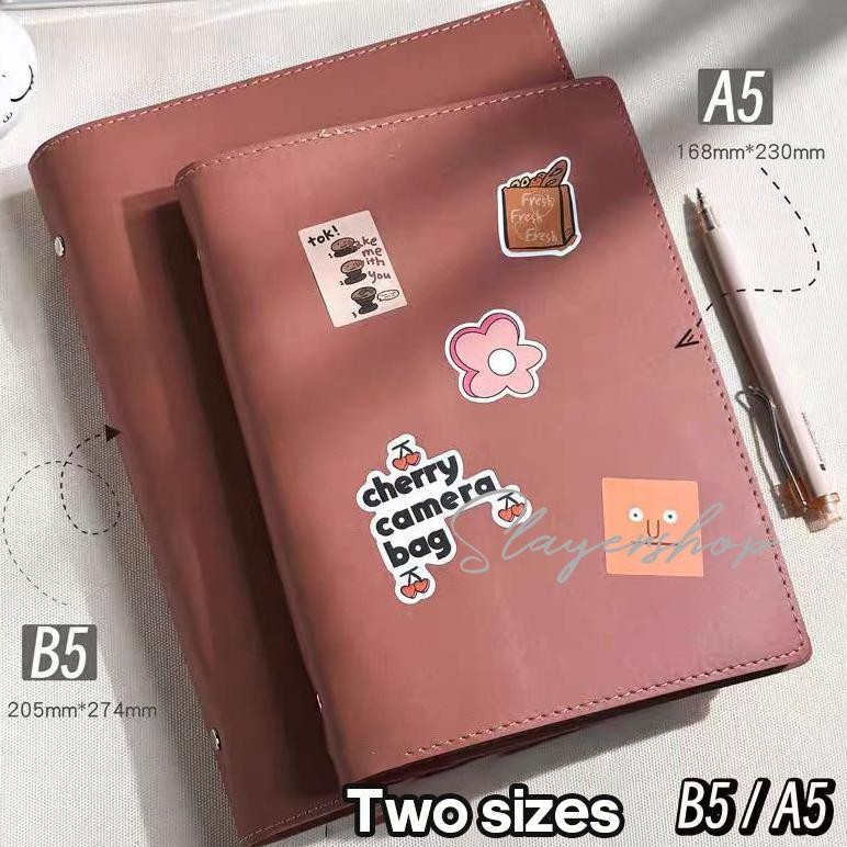 

240 Halaman Buku Catatan Kerja Cover Kulit Sintetis Premium Magnet Kertas A5 Notebooks Magnetic Agenda Diary Garis PU Buku Memo Menulis Jurnal Tebal Notepad Daily Planner Buku Tulis Harian Meeting Kantor Sekolah Kado Hadiah Gift Nugi