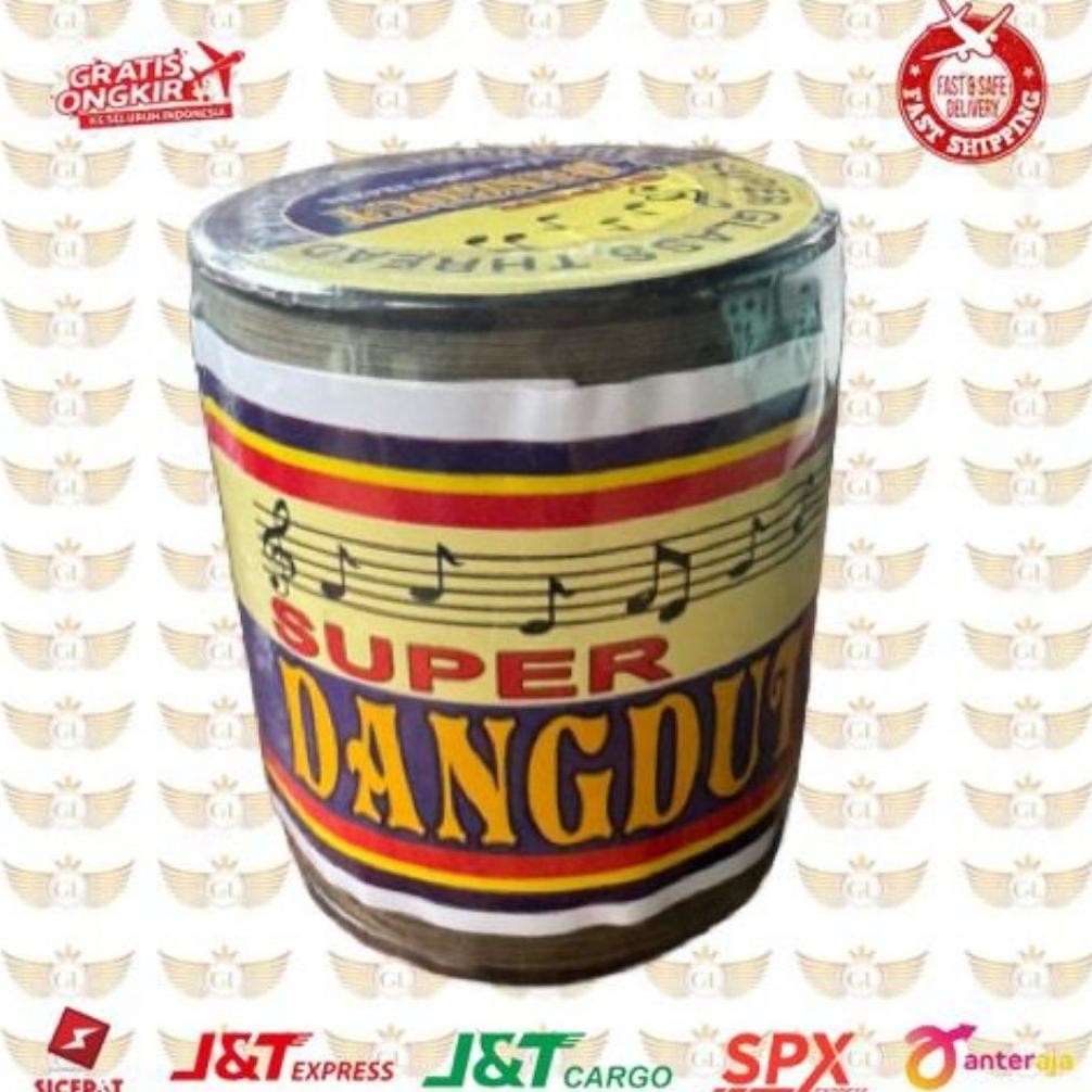 Berkualitas 1 Pcs Gelasan Prima / Katun Cap Super Dangdut 2500Yard Prermium