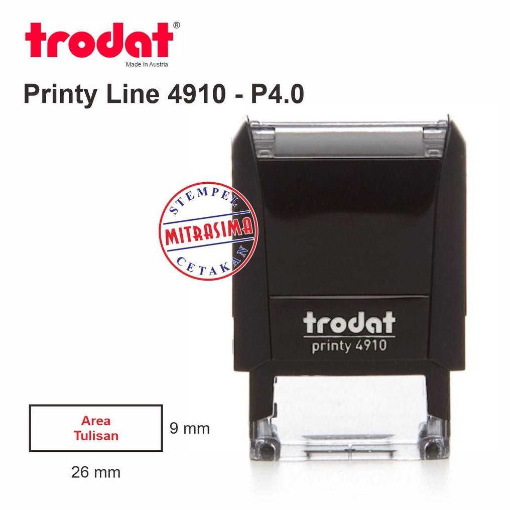 

Stempel Trodat 4910 ( Model Persegi ) Nugi