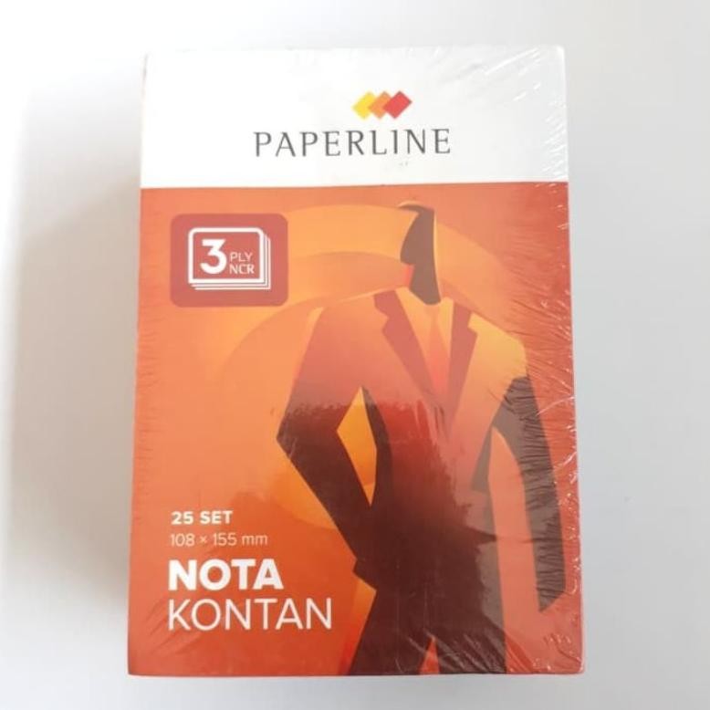 

Nota Kontan kecil 3ply/K3 Paperline ( 1pak/10buku ) Nugi