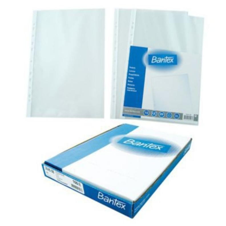 

BANTEX PP Pocket Ukuran Folio Antiglare #2044 (1 Pack Isi 100 Lembar) Nugi