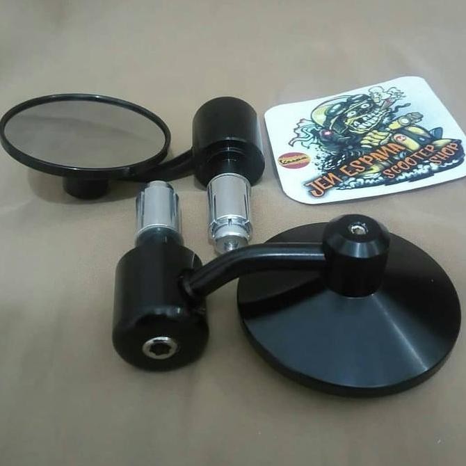 Bar end mirror / Spion Jalu / Spion Vespa matic Sprint primavera gts