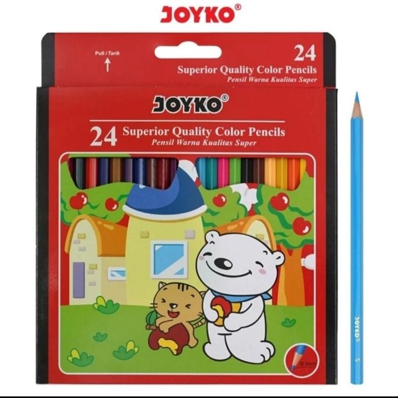 

Pensil Warna Panjang Joyko isi 24 Warna Berkualitas Nugi