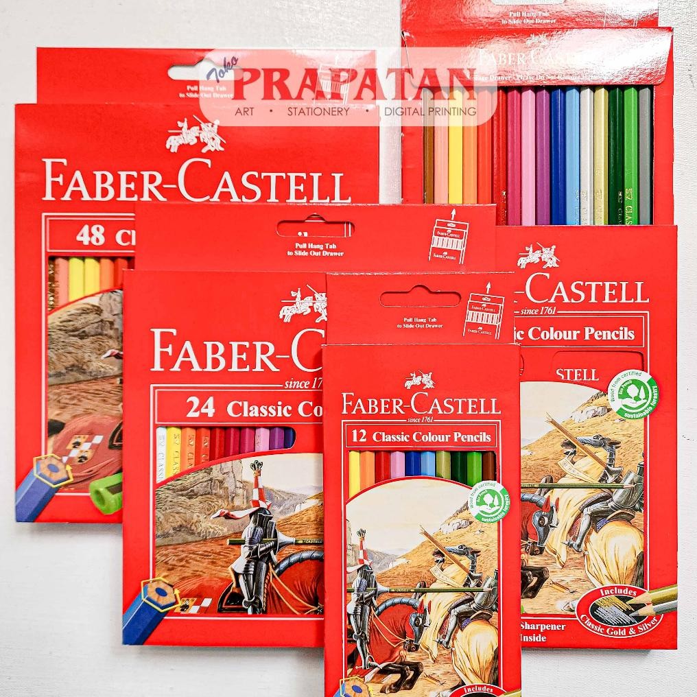 

Pensil Warna Faber Castell Classic | Color Pencil Nugi