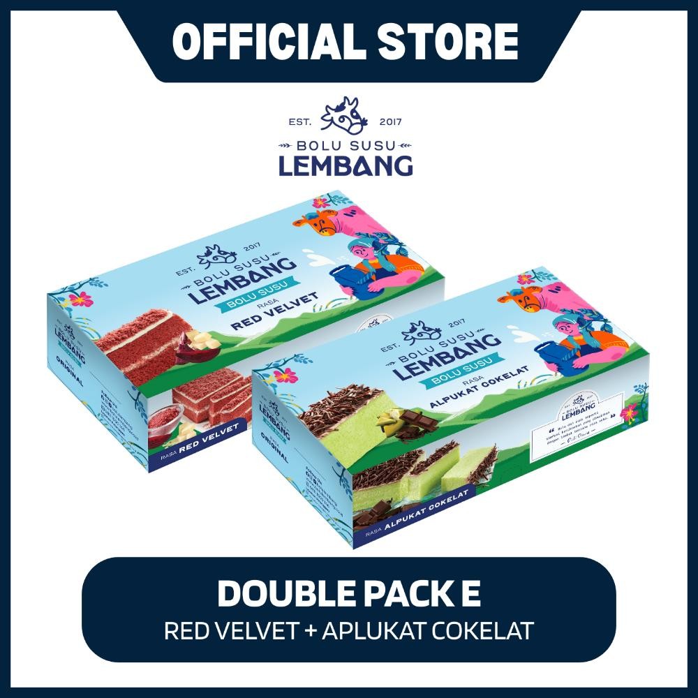 

NO_MORE Double Pack E (Reguler - Red Velvet + Alpukat Cokelat)
