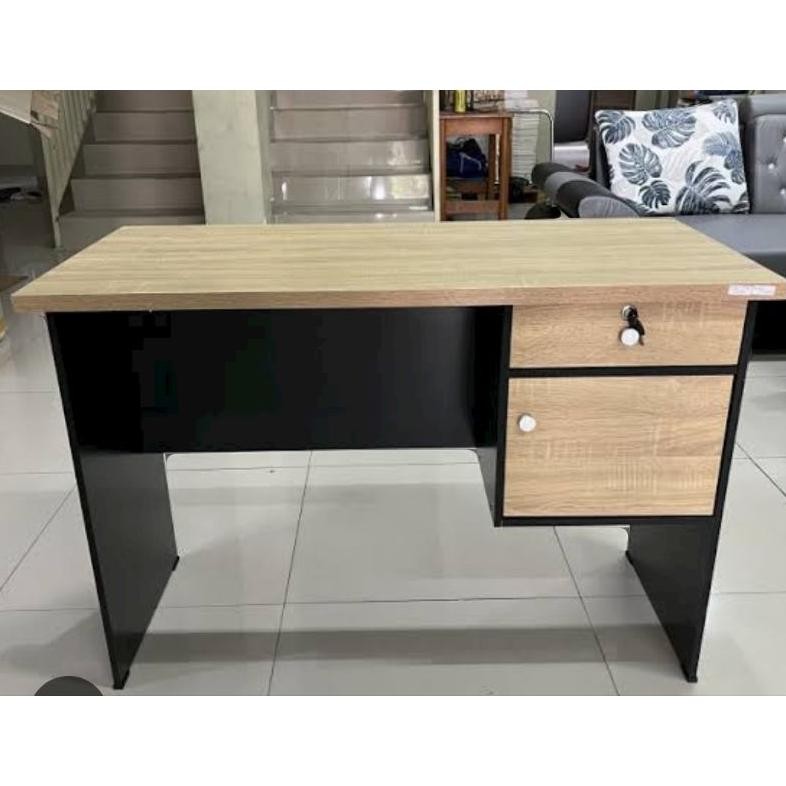 Meja Tulis Kantor / Meja Kerja Murah / Meja Kaki Besi Meja Tulis Kaki Besi Murah / Meja Komputer Nug