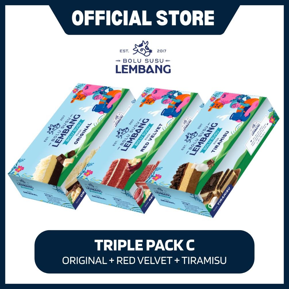 

NO_MORE Triple Pack C (Reguler - Original + Red Velvet + Tiramisu)