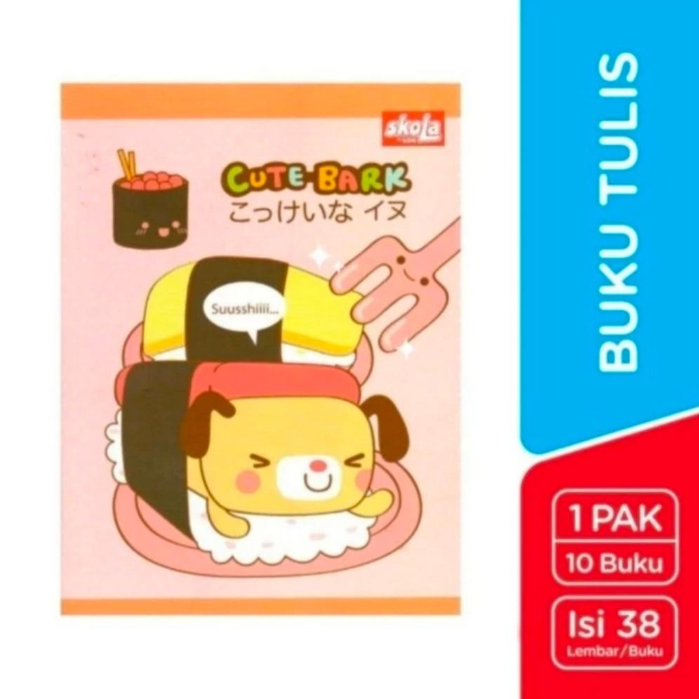 

Buku tulis Sidu Skola By Sinarmas SIDU 38 isi 10 Buku Nugi