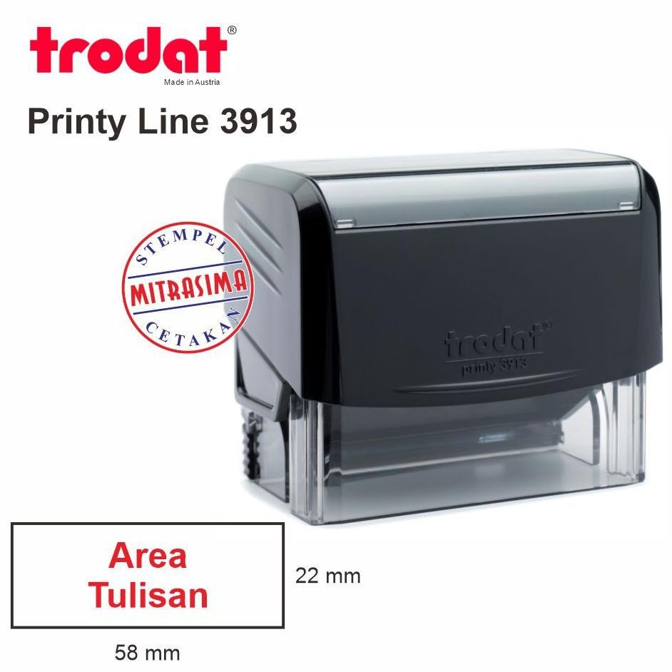 

Stempel Trodat 3913 ( Model Ekonomis bentuk Persegi ) Nugi