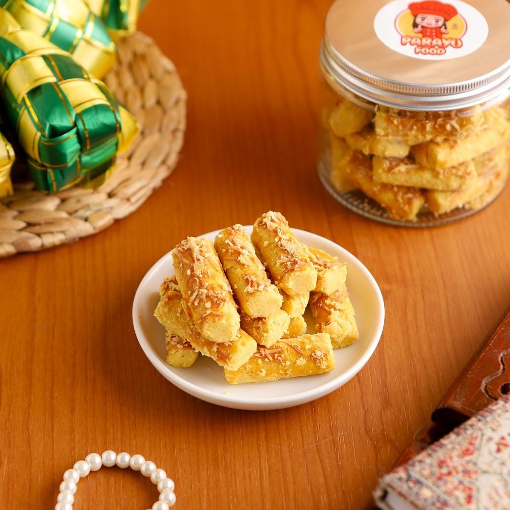 

NO_MORE Parayu Food - Kue Kastangel Varian Rasa Toples Plastik 200 Gram