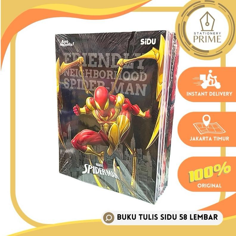 

Buku Tulis Sinar Dunia / SIDU 58 lembar Marvel Mobile Legends Timnas Disney Princess ( 1 Pack isi 10 Buku ) Nugi