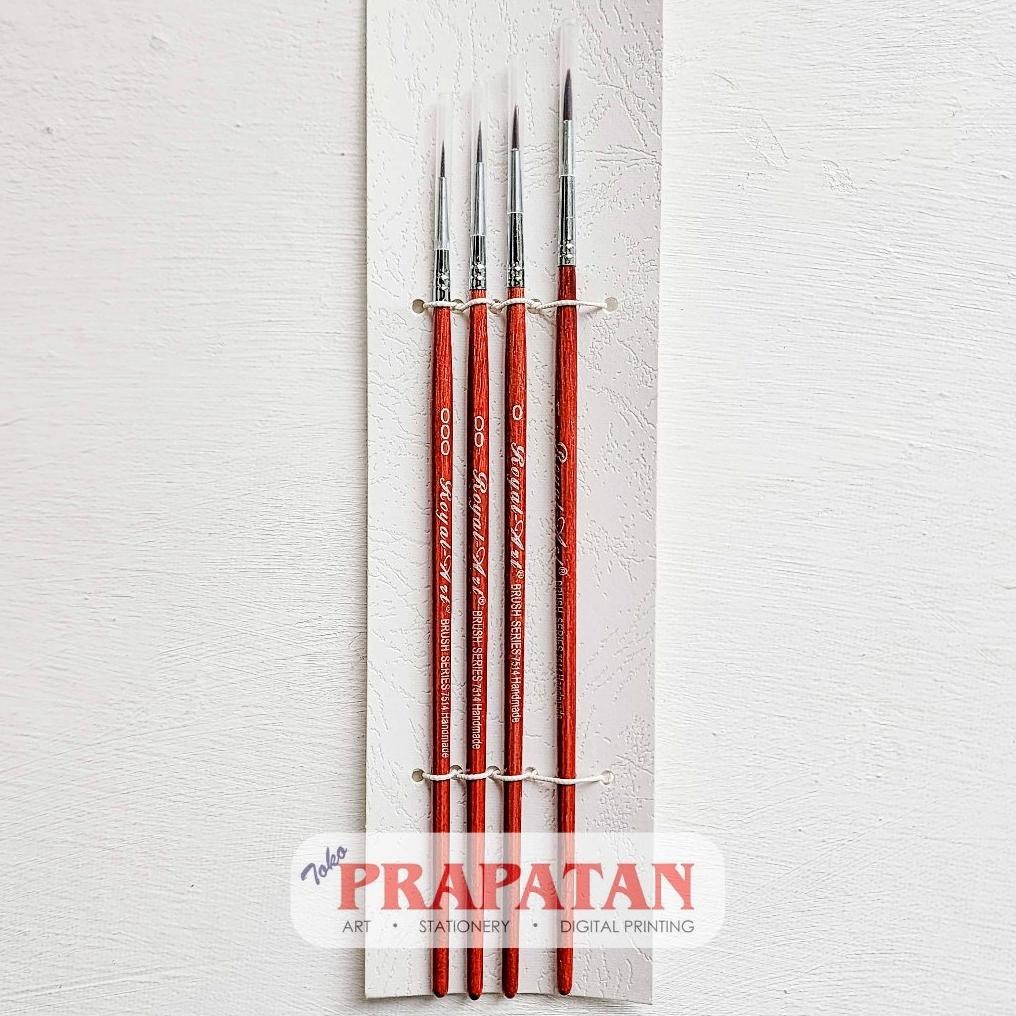 

Kuas Lukis Set Royal Art 7514 | Paint Brush Set Nugi