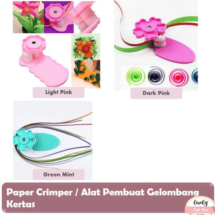 

LovelyCraftStore | Paper Quilling Crimper, Paper Crimper, Penggulung Kertas Gelombang Nugi
