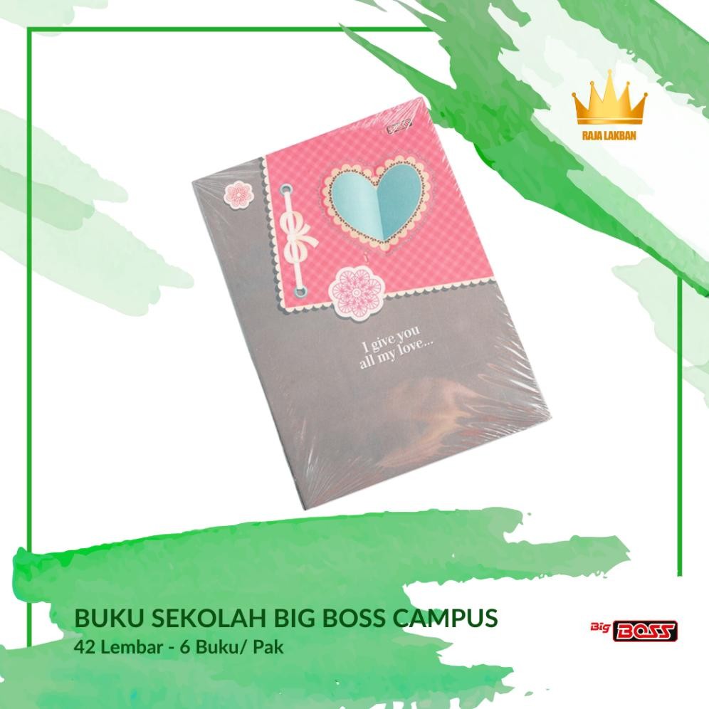 

Buku Tulis Sekolah Big Boss Campus/42 Lembar - Pak Nugi