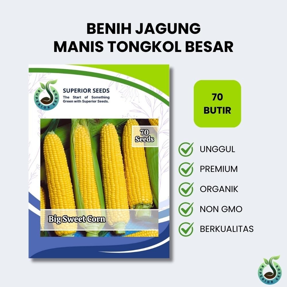 

Biji Benih Jagung Manis Tongkol Besar (Superior Seeds)