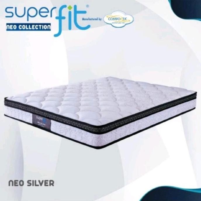 comforta super fit neo silver 90 100 120 140 160 180 200 kasur spring bed