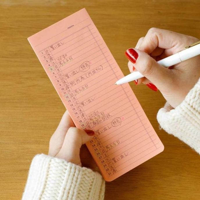 

Tersedia HighTide Penco Sticky Memo Planner - Jadwal Tempel Monthly Schedule Notes