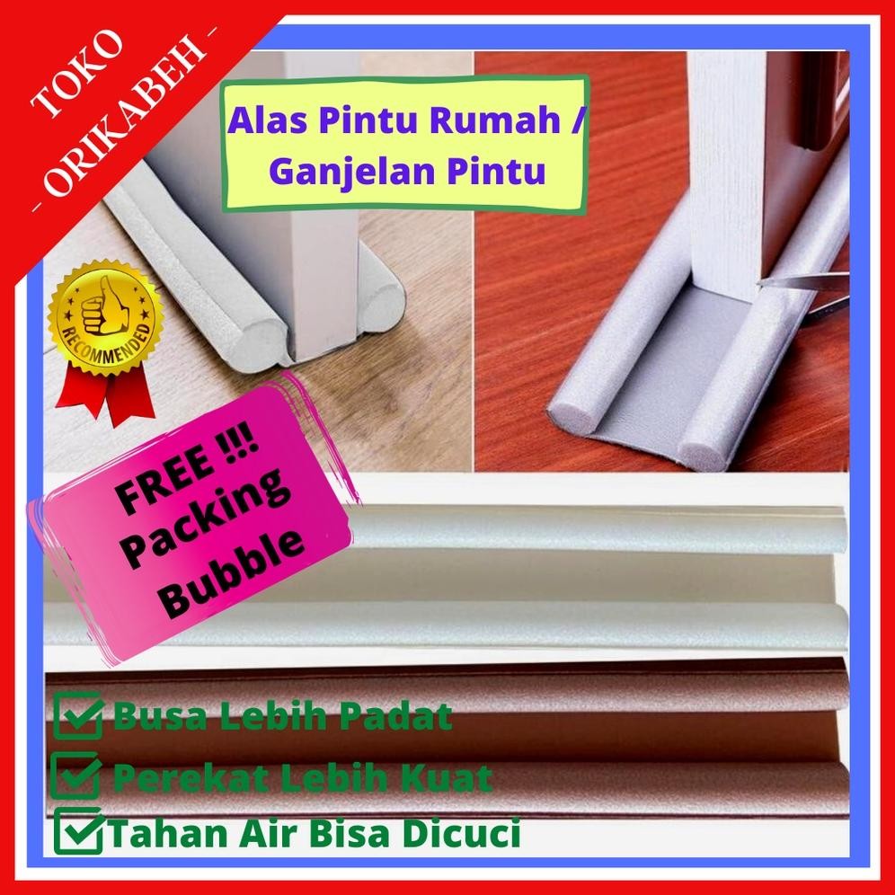 Busa Penutup Celah Bawah Pintu / Penghalang Pintu Bawah / Penutup Celah Pintu / Ganjelan Pintu Nugi