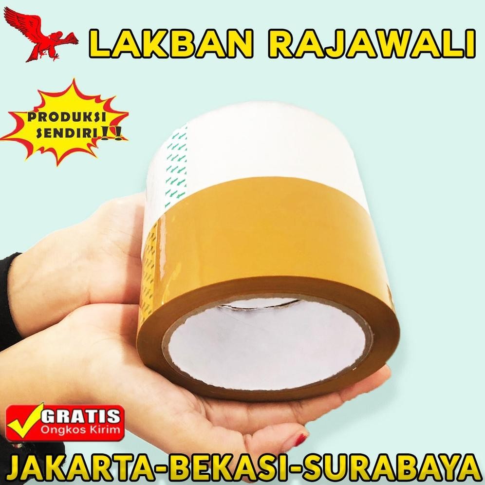 

Rd1- Lakban Bening & Coklat, Lakban Packing45Cm.48Cm 80 Yard,90 Yard,100 Yard Full Meter.