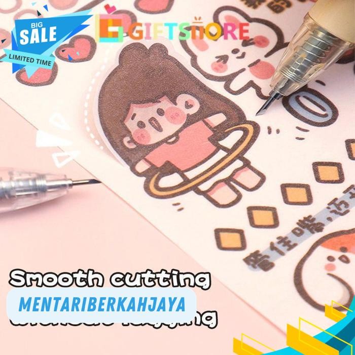 

PENA TEKAN LUCU PEMOTONG SENI KARTUN PORTABEL PEMOTONG KERTAS PEMOTONG SCRAPBOOK SEDERHANA-GS BY MENTARI BERKAH JAYA