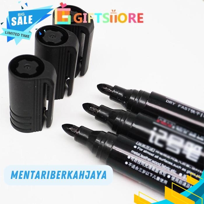 

PERMANENT MARKER SPIDOL PERMANEN ROUND TIP JOYKO REFILLABLE GS BY MENTARI BERKAH JAYA