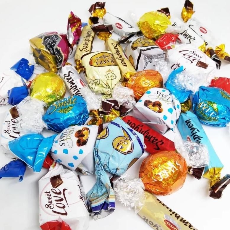 

Best! Cokelat Arab / Coklat Arab Mix Import Turkey 1Kg untuk Cemilan Oleh Oleh Haji dan Umroh