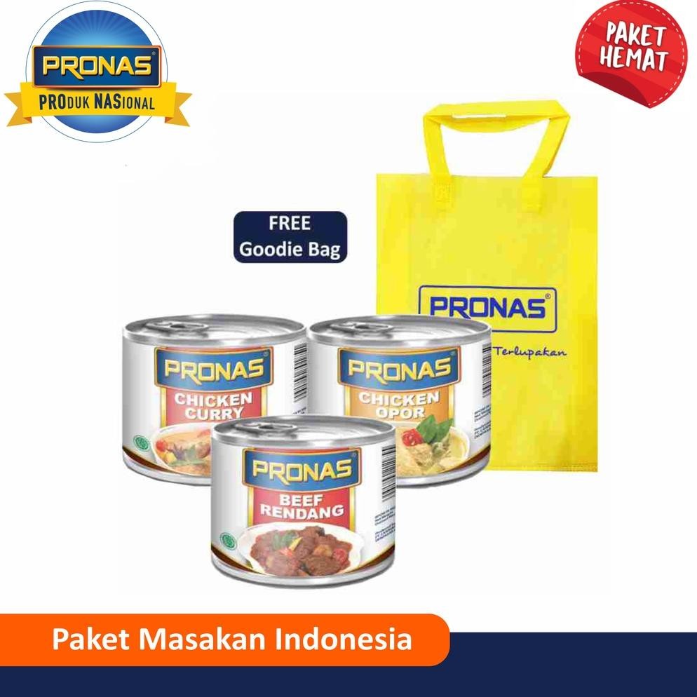 

NO_MORE PRONAS Paket lengkap Masakan Indonesia Free Tote Bag