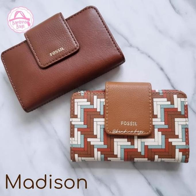 Dompet Fossil Madison Tab Multifunction Wallet