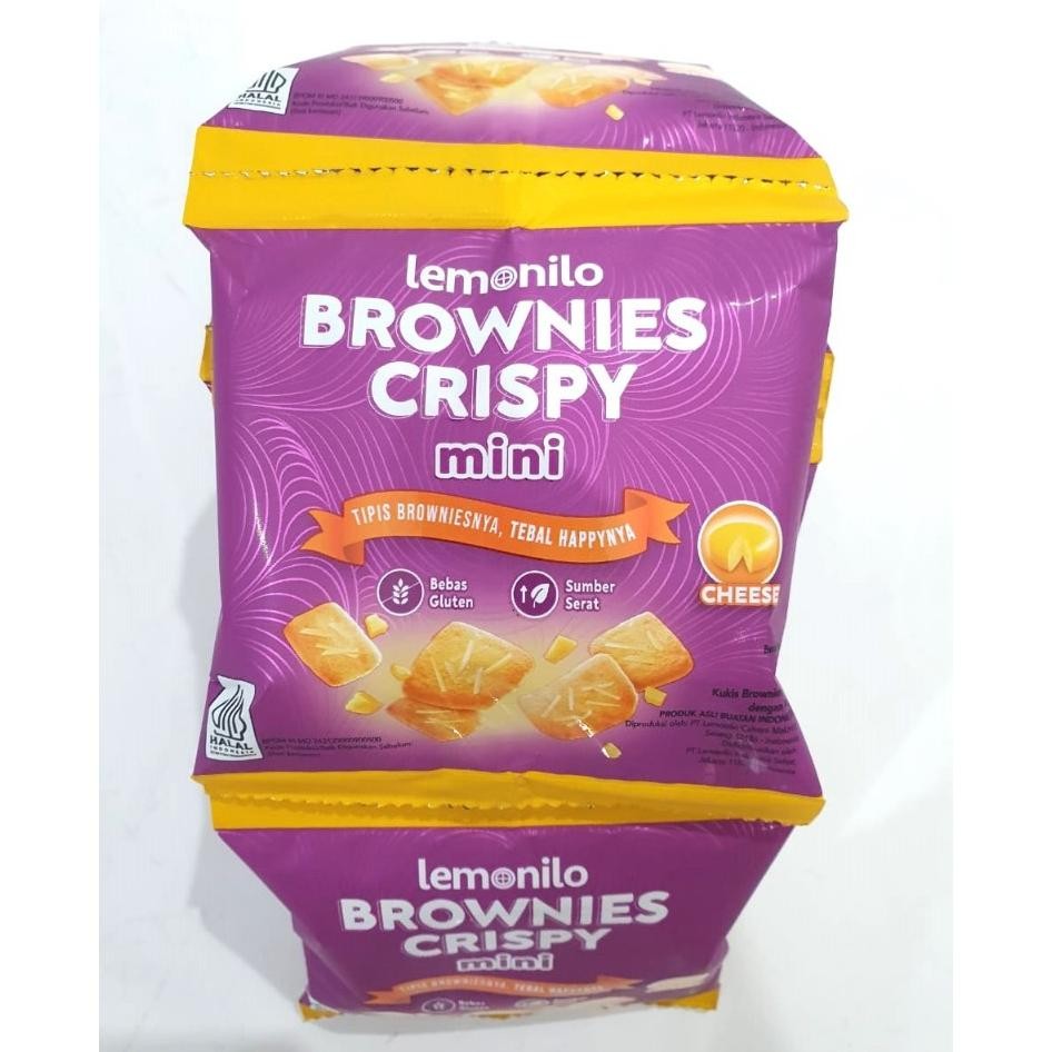 

Lemonilo Brownies Crispy Mini Chocochips Coklat 9 Gr Renceng