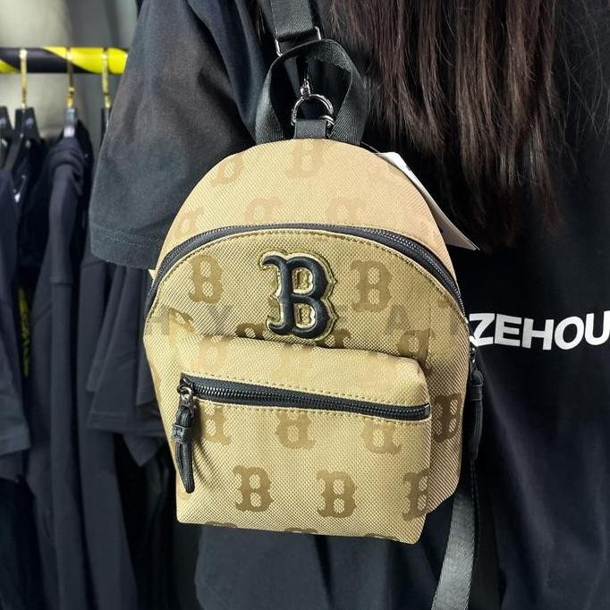 Mlb Monogram Nylon Mini Backpack [100% Authentic]