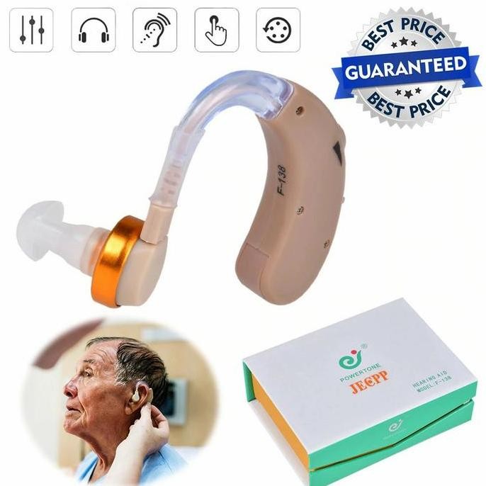 Alat Bantu Dengar Telinga Orang Tua Original Pendengaran Tuli Bude