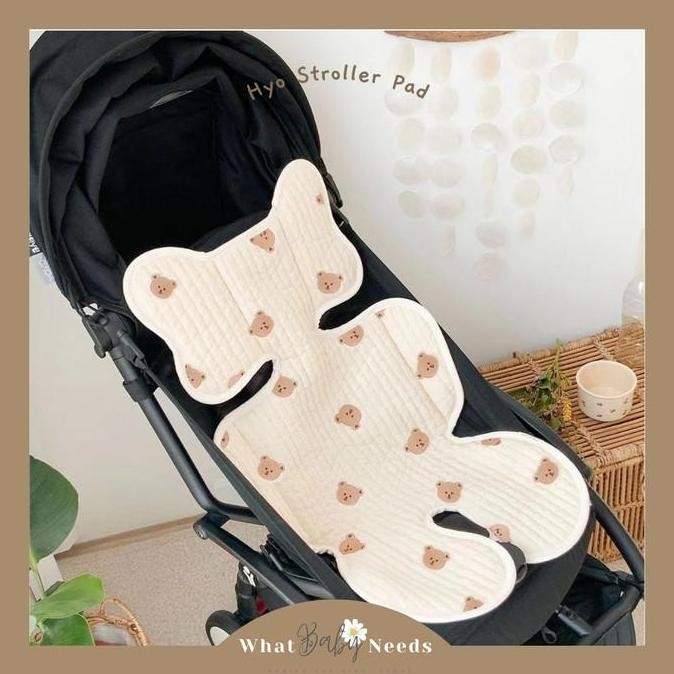 Hyo Baby Stroller Pad / Alas Duduk Stroller Bayi Tipis / Alas Duduk