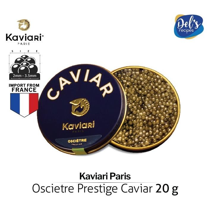 

NO_MORE Oscietre Prestige Caviar 20gr - Kaviari Paris