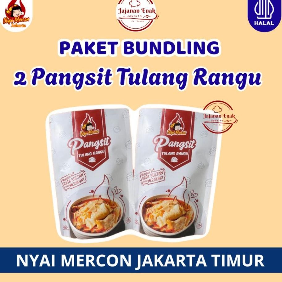 

Paket Bundling 2 Pangsit Tulang Rangu