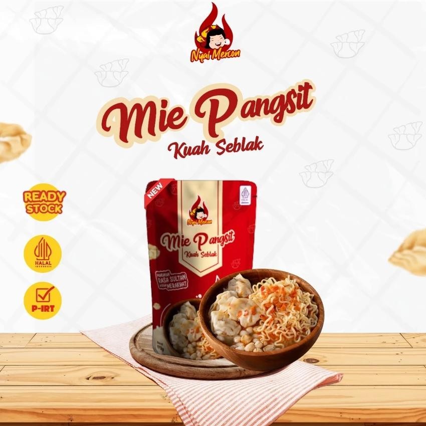 

Nyai Mercon Mie Pangsit Kuah Seblak