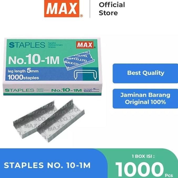 

Isi Staples No 10 Max 20 Pa Straples