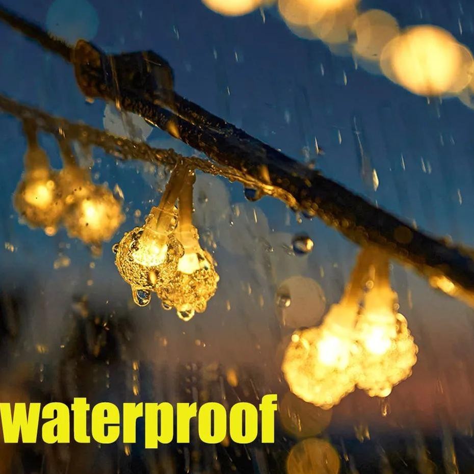 [COD]lampu tumbler lampu tumblr 10 meter 100 led kelap kelip Bola Anggur lampu hias natal/ lampu bol