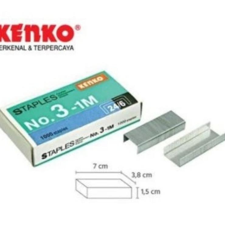 

Isi Staples Staples No 3 Besar Joyko 20 Pcs